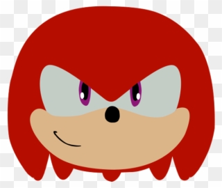 Lego Knuckles Hud,vector Icon By Soniconbox - Knuckles The Echidna Head Clipart