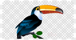 Download Transparent Toucan Png Clipart Bird Toucan - Transparent Background Lp Record Clip Art