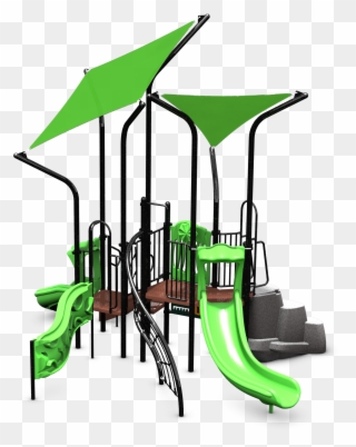 Summit Fun - Playground Slide Clipart