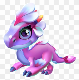 Blossom Dragon Baby - Portable Network Graphics Clipart