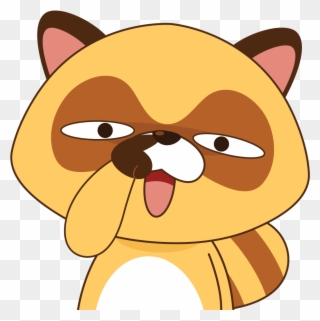 19 Nov - Rosco Raccoon Bbm Clipart