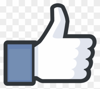 Like Us On Facebook - Thumbs Up For Youtube Clipart