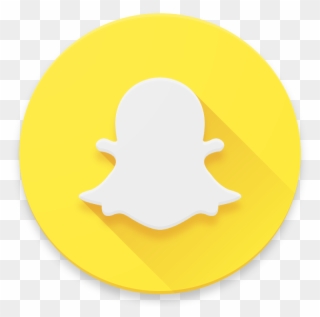 2015 Eastwestmarketing - Round Snapchat Icon Png Clipart