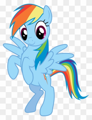 Rainbow - Rainbow Dash Is Best Pony Clipart