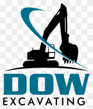 Dow Excavating - Logo Clipart