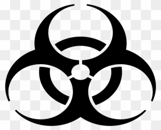 High Cognitive Thinking This Symbol Used On - Biohazardous Infectious Material Symbol Clipart