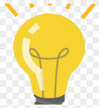 Light Bulb Clipart Knowledge - Incandescent Light Bulb - Png Download