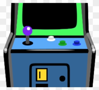 Upload Button Clipart Arcade - Arcade Machine Clip Art - Png Download