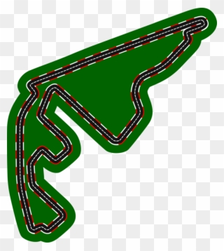 race track separator clipart