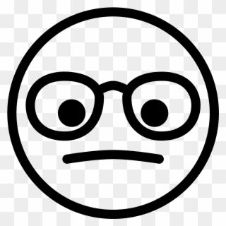It's A Logo To Represent A Nerd - Icono Nerd Png Clipart