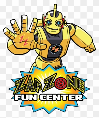 Teen Finale Party - Zap Zone Logo Clipart