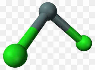 File Tin Dichloride D Balls Png Wikimedia - Tin Molecule Clipart