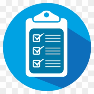 New Enquiry Checklist For Distributors - Clipboard Icon Blue - Png Download