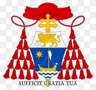 Clipart Library File Scola Patriarch Of - Coat Of Arms Cardinal Wuerl - Png Download
