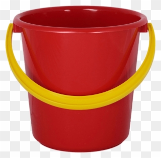Red Bucket No Background Clipart