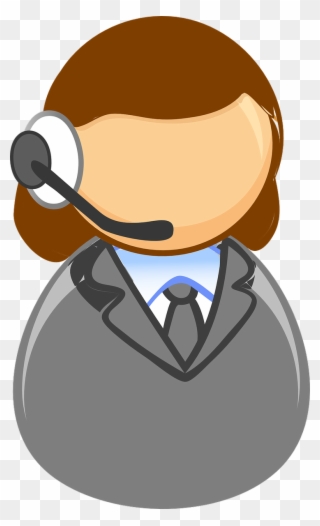 Insurance Reports And Private Paperwork - Customer Service Representative Clipart - Png Download