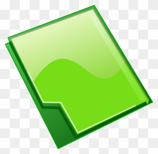 Folder Green Office - School Folder Clipart Png Transparent Png