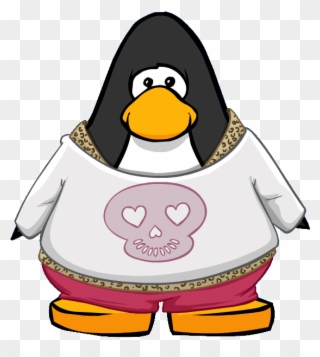 Creepy Cutie T-shirt From A Player Card - Club Penguin Trumpet Gif Clipart