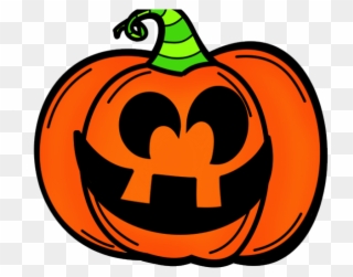 Creepy Clipart Jack O Lantern - Halloween Cake Walk Sign - Png Download