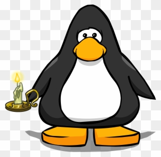 Creepy Clipart Candle - Club Penguin Trumpet - Png Download