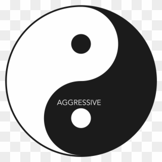 And The Other Was A Little Too Passive - Yin Yang Jpg Clipart