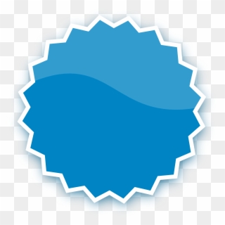 Blue Plain Sticker Clip Art At Clker Com - Free Water Test - Png Download