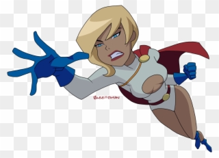 Supergirl Clipart Power Girl - Bruce Timm Power Girl - Png Download