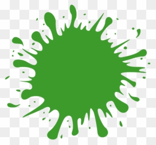 Green Colour Splash Png Clipart