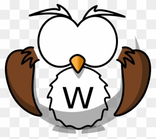 Owl Clip Art At Clker - Cartoon Animals To Colour - Png Download