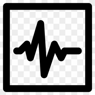 Heartbeat Vector Png Download - Monitoring Icon Black Clipart