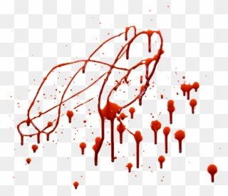 Blood Images Download Splashes - Text Blood Png Clipart