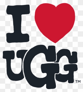 Ugg Australia Logo Eps - Heart Ugg Clipart