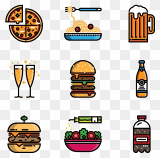 Food And Restaurant - Free D Sprites Food Clipart