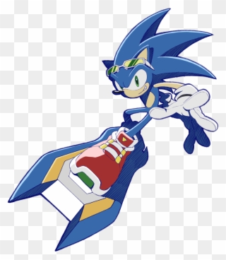 Sonic Riders - Sonic The Hedgehog Sonic Riders Clipart