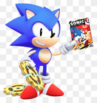 Merrygamemike 🎄 On Twitter - 3d Classic Sonic Clipart