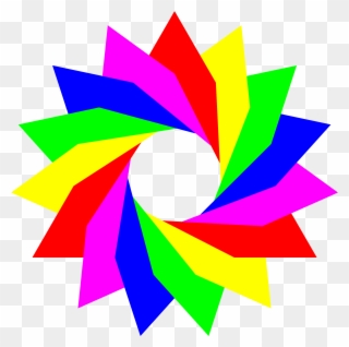 Triangle Computer Icons Color Rainbow - Clip Art - Png Download