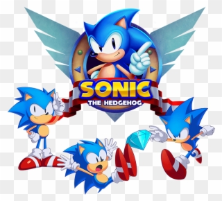 Hedgehog Mania By Knightofgames Sonic The Hedgehog, - Video Game Clipart