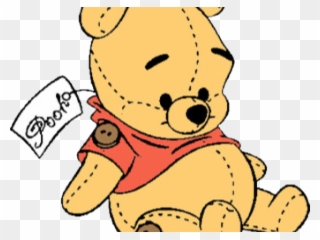 Stuffed Animal Clipart Pooh - Winnie Pooh Baby Png Transparent Png