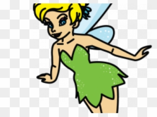 Fairy Tale Clipart Easy - Tinkerbell Cartoon - Png Download