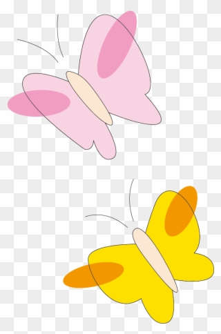 Butterfly Cartoon Clip Art Transprent Png Free - Clip Art Transparent Png