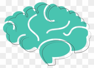 Involves The Brain, Central Nervous System And Spinal - Brain Icon Clipart