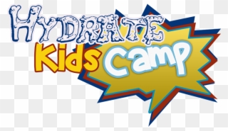Hydrate Kids Camp - Child Clipart