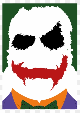 Jpg Free Stock Joker From Batman The Dark Knight Illustrator - Illustration Clipart