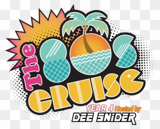 The 80s Cruise - 80s Cruise Logo Clipart