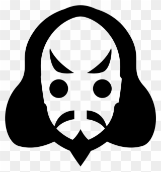 Klingon Head Icon - Klingon Icon Clipart