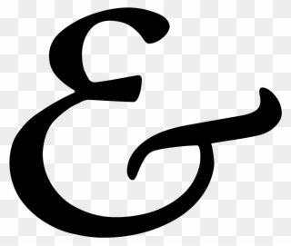 Today Is National Ampersand Day - Ampersand Svg Clipart