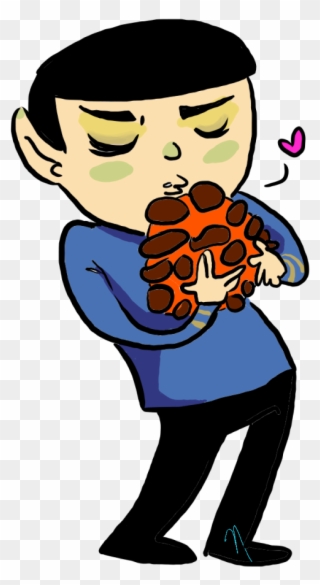 Chibi Spock And Tribbles Fanart By Fuqspace Star Trek - Cartoon Clipart