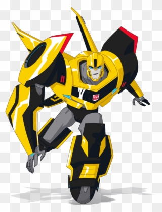 Transformers Official Website - Bumble Bee Transformer Cartoon Clipart