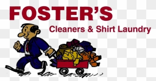 Fosters Cleaners Coupons - Laundry Day Delivery Cartoon Clipart