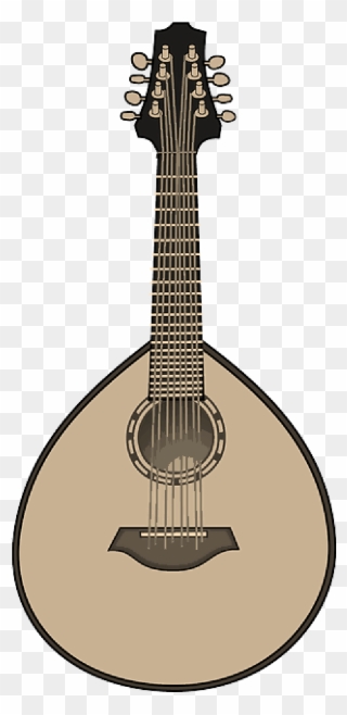 Go To Image - Lute Clip Art - Png Download